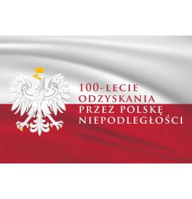 100-lecie Odzyskania Niepodległości - 01 - Baner patriotyczny - 300x200 cm