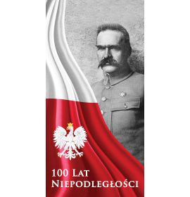 100-lecie Odzyskania Niepodległości - 22 - Baner patriotyczny - 100x200 cm