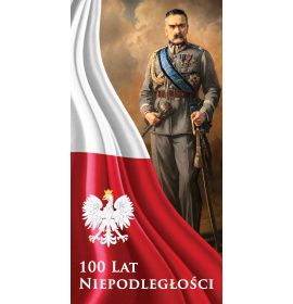 100-lecie Odzyskania Niepodległości - 23 - Baner patriotyczny - 100x200 cm