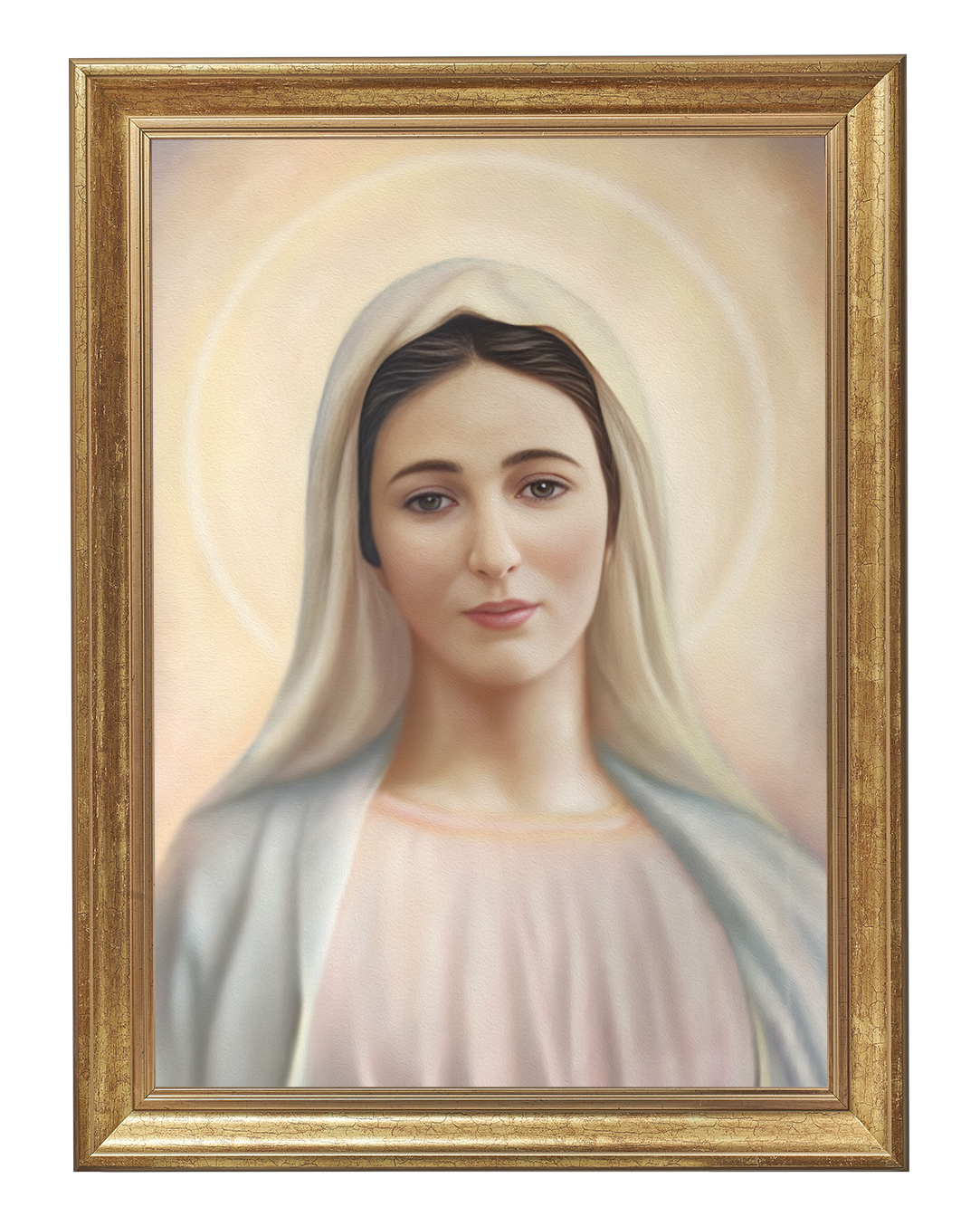 Obraz w rozmiarze 50x70 cm oprawiony w ramę B. Szerokość ramy ok. 5 cm.
