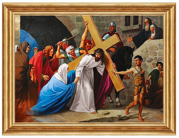 Jezus spotyka Matkę swoją - Stacja IV - Rzym