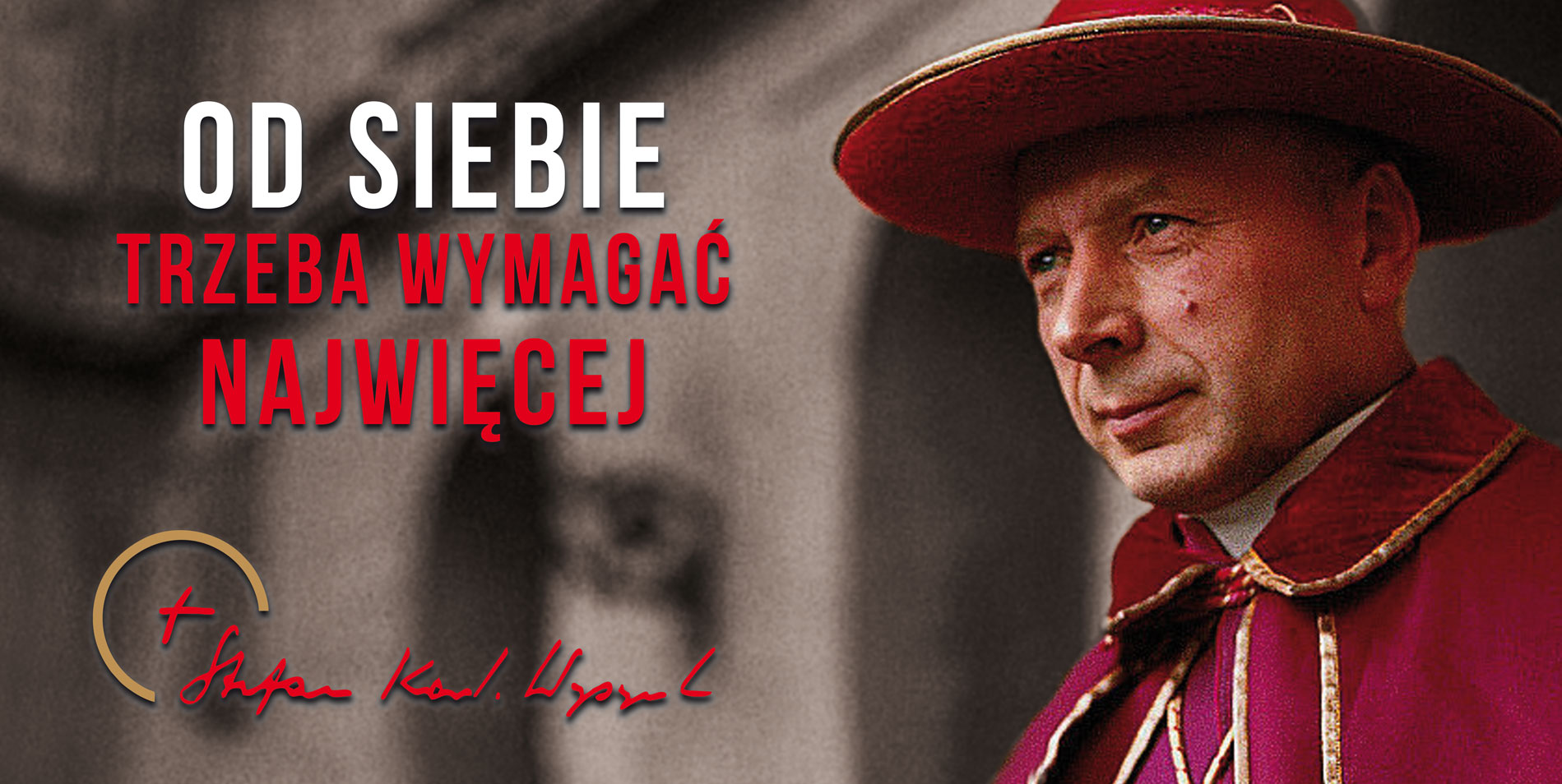 Kardynał Stefan Wyszyński - 14 - Baner religijny - 200x100