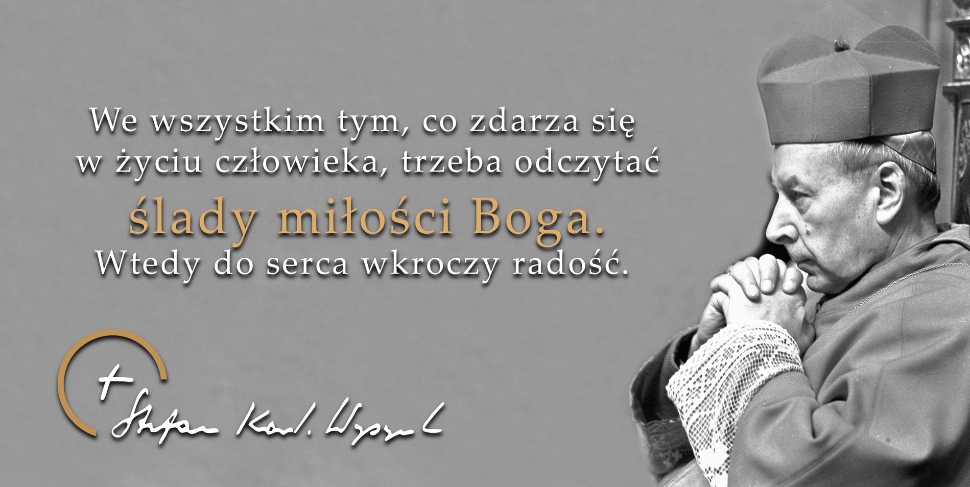 Kardynał Stefan Wyszyński - 15 - Baner religijny - 200x100