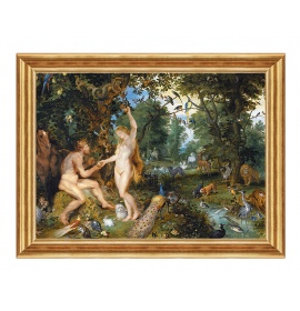 Adam i Ewa w raju - 02 - Obraz biblijny