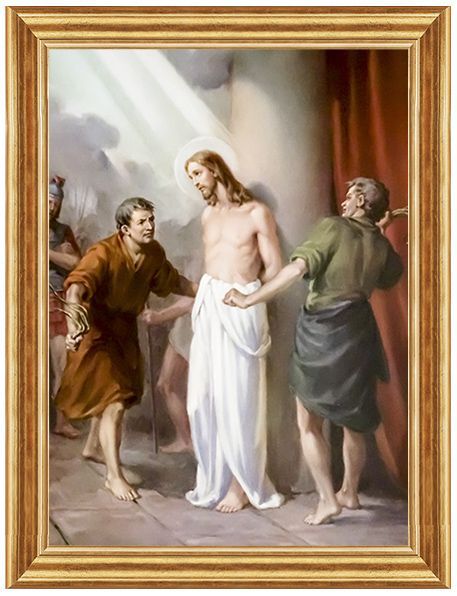 Biczowanie Pana Jezusa - Obraz religijny