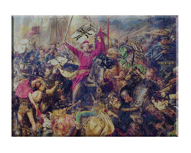 Bitwa pod Grunwaldem - Jan Matejko - Fragment - 02 - Obraz patriotyczny