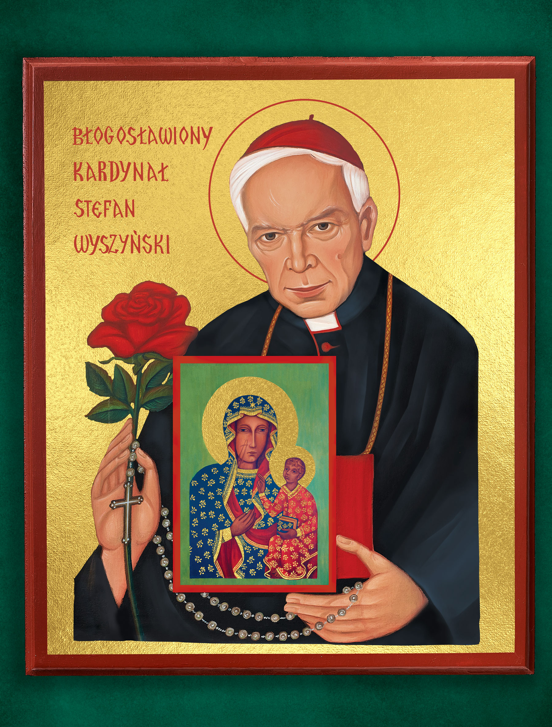 Błogosławiony Kardynał Stefan Wyszyński - Ikona religijna