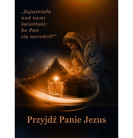 Boże Narodzenie - 13 - Baner religijny - 150x200 cm