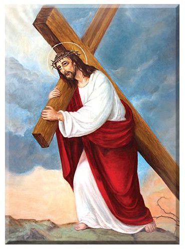 Droga Krzyżowa Pana Jezusa - Ogród różańcowy I - Obraz biblijny
