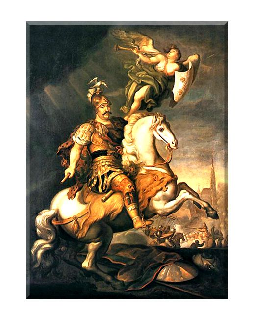 Jan III Sobieski - Portret konny - Obraz patriotyczny