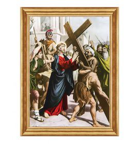 Jezus bierze krzyż na swoje ramiona - Stacja II - Neapol