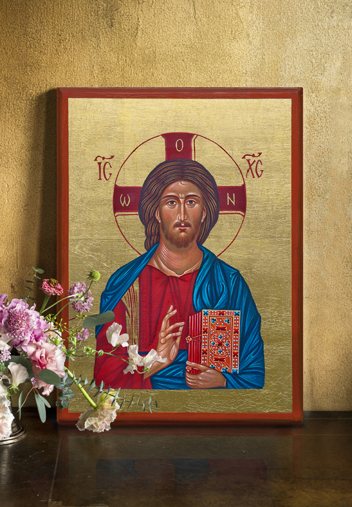 Jezus Chrystus Pantokrator - Ikona religijna