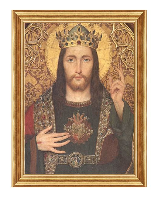 Jezus Krol - Obraz religijny