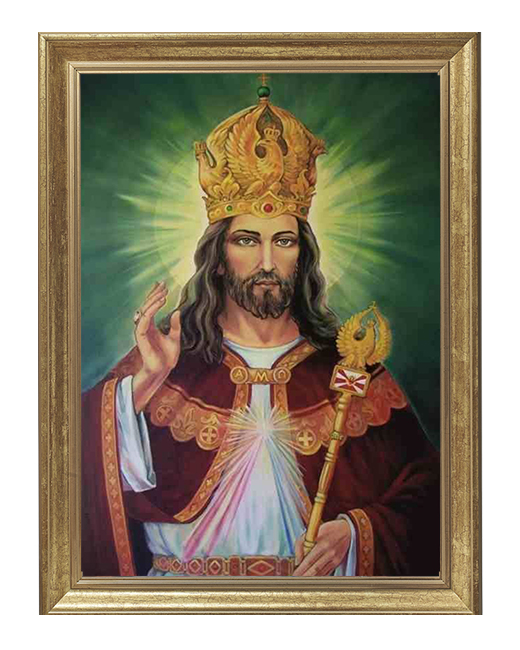 Jezus Król Polski - 06 - Obraz religijny