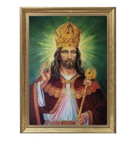 Jezus Król Polski - 06 - Obraz religijny