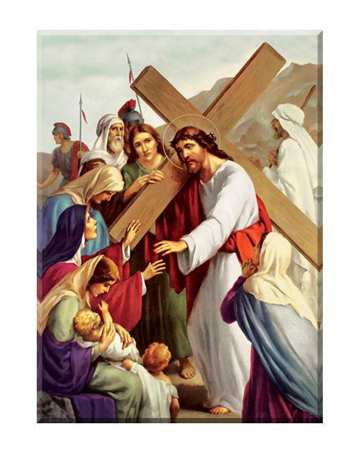 Jezus pociesza płaczące niewiasty - Stacja VIII - Florencja