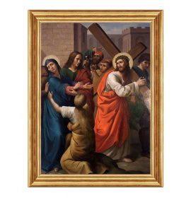 Jezus spotyka Matkę swoją - Stacja IV - Kraków