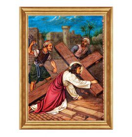 Jezus upada po raz pierwszy - Stacja III - Boleszyn