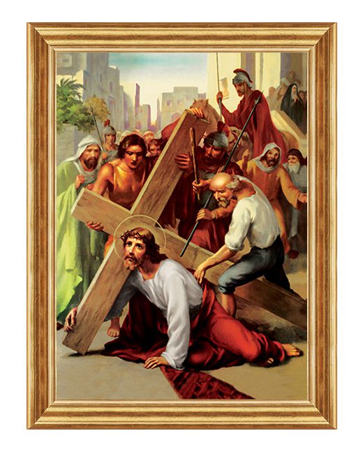 Jezus upada po raz pierwszy - Stacja III - Florencja