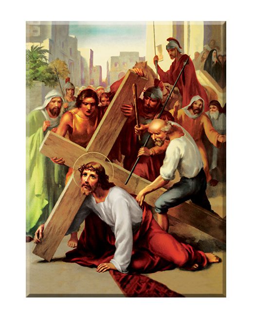 Jezus upada po raz pierwszy - Stacja III - Florencja