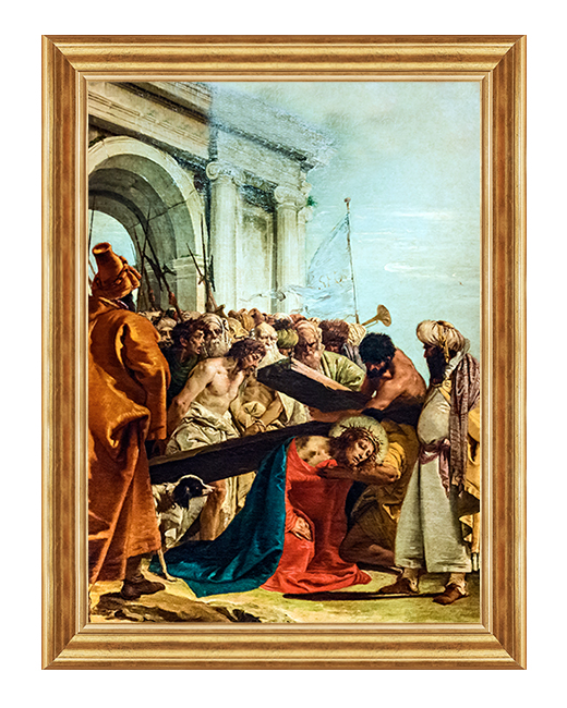 Jezus Upada Po Raz Pierwszy Stacja Iii Wenecja