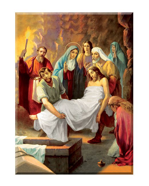 Jezus złożony do grobu - Stacja XIV - Florencja
