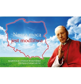 Kardynał Stefan Wyszyński - 07 - Baner religijny - 400x250