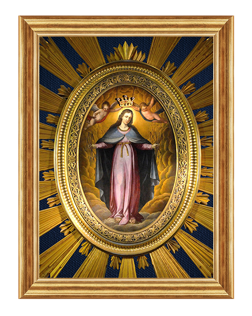 Łaskami słynący obraz Matki Bożej Patronki Warszawy - 02 - Obraz religijny