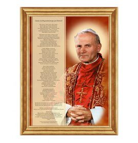 Litania do Świętego Jana Pawła II - Obraz z modlitwą