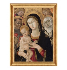 Madonna z dzieciątkiem i świętymi - 19 - Obraz religijny