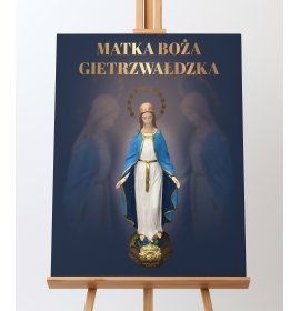 Matka Boża Gietrzwałdzka - 05 - Obraz z figurą Matki Bożej Gietrzwałdzkiej