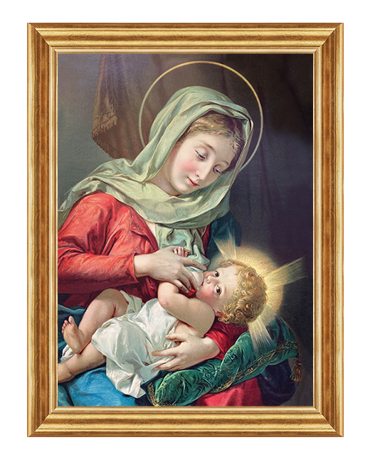 Matka Boża Karmiąca - 05 - Obraz religijny