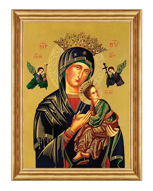 Matka Boza Nieustajacej Pomocy - Ukoronowana - Obraz religijny