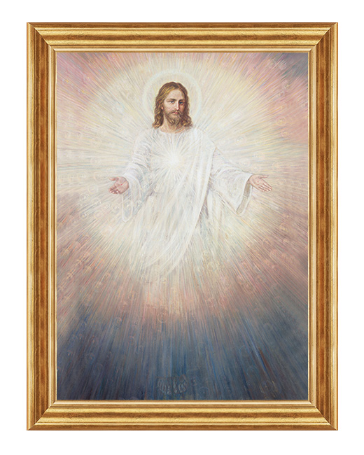 Jezus promieniujący - Obraz duszy Chrystusa - 01 - Obraz religijny