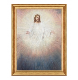 Jezus promieniujący - Obraz duszy Chrystusa - 01 - Obraz religijny