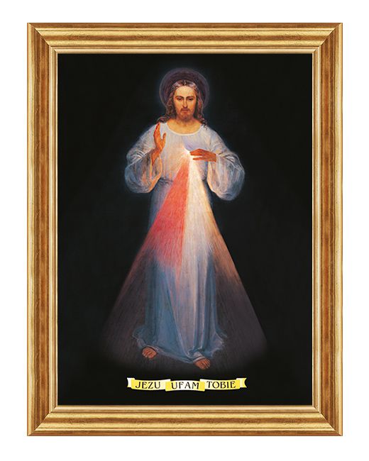 Jezu Ufam Tobie - Wilno - Napis klasyczny - 05 - Obraz religijny