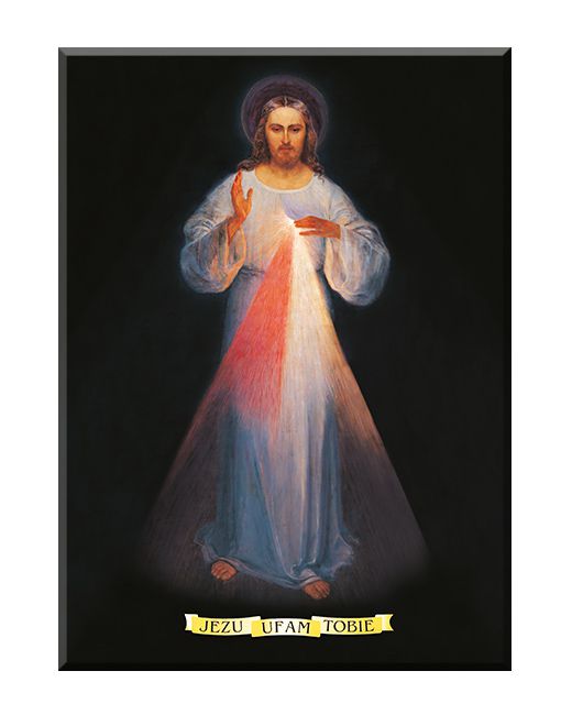 Jezu Ufam Tobie - Wilno - Napis klasyczny - 05 - Obraz religijny