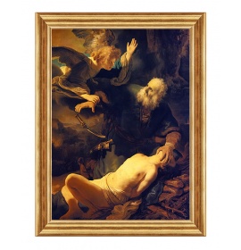Ofiara Abrahama - Rembrandt - 04 - Obraz biblijny