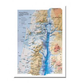 Palestyna północna i środkowa w czasach Jezusa Chrystusa - mapa edukacyjna 13