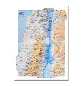 Palestyna środkowa w czasach Starego Testamentu - mapa edukacyjna  8