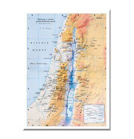 Palestyna w czasach persko-hellenistycznych - mapa edukacyjna 10