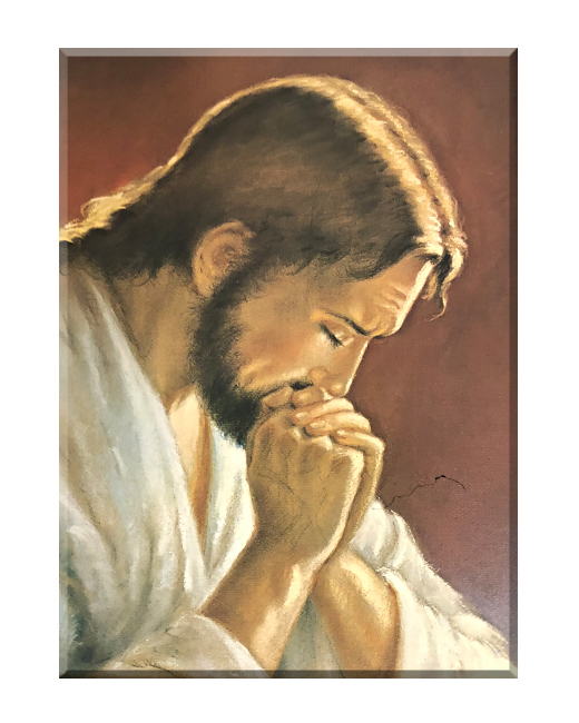 Pan Jezus modlący się - 01 - Obraz religijny