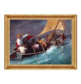 Pan Jezus na łodzi - 04 - Obraz religijny