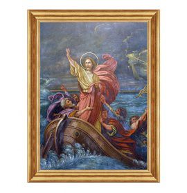Pan Jezus na łodzi - 07 - Obraz religijny