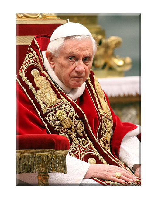 Papież Benedykt XVI - 04  - Obraz religijny