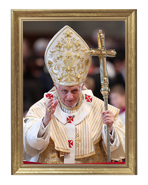 Papież Benedykt XVI - 06  - Obraz religijny