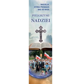 Pielgrzymi Nadziei - 02 - 115x415 - Baner religijny, pionowy