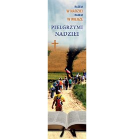 Pielgrzymi Nadziei - 03 - 115x415 - Baner z grafiką religijną