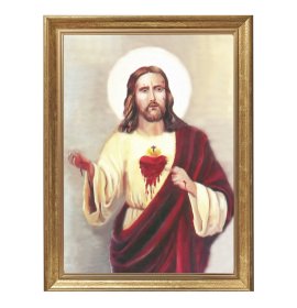 Serce Jezusa dla nieprawości naszych starte - 02 - Obraz religijny