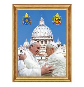 Spotkanie Papieży - 01 - Obraz religijny